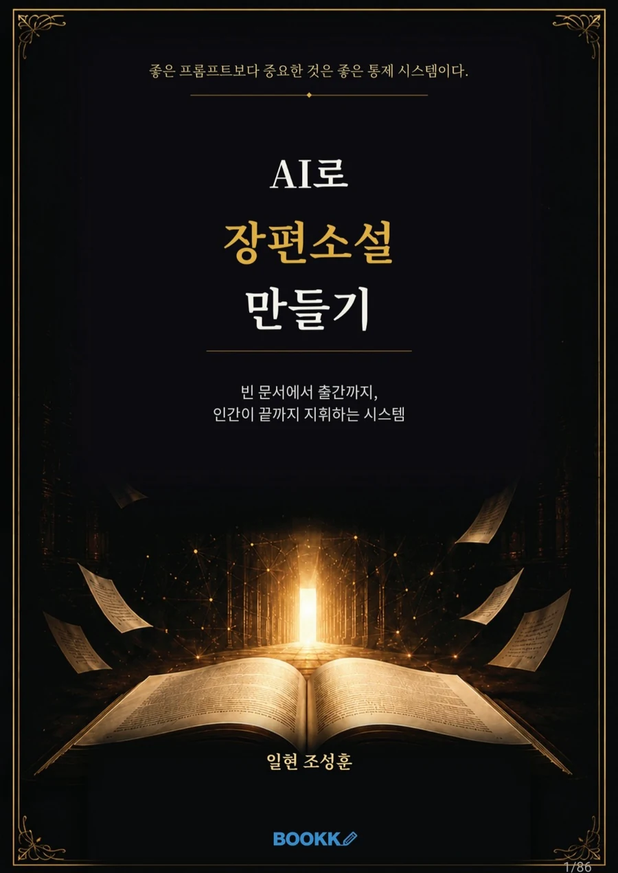 AI로 장편소설 만들기 표지